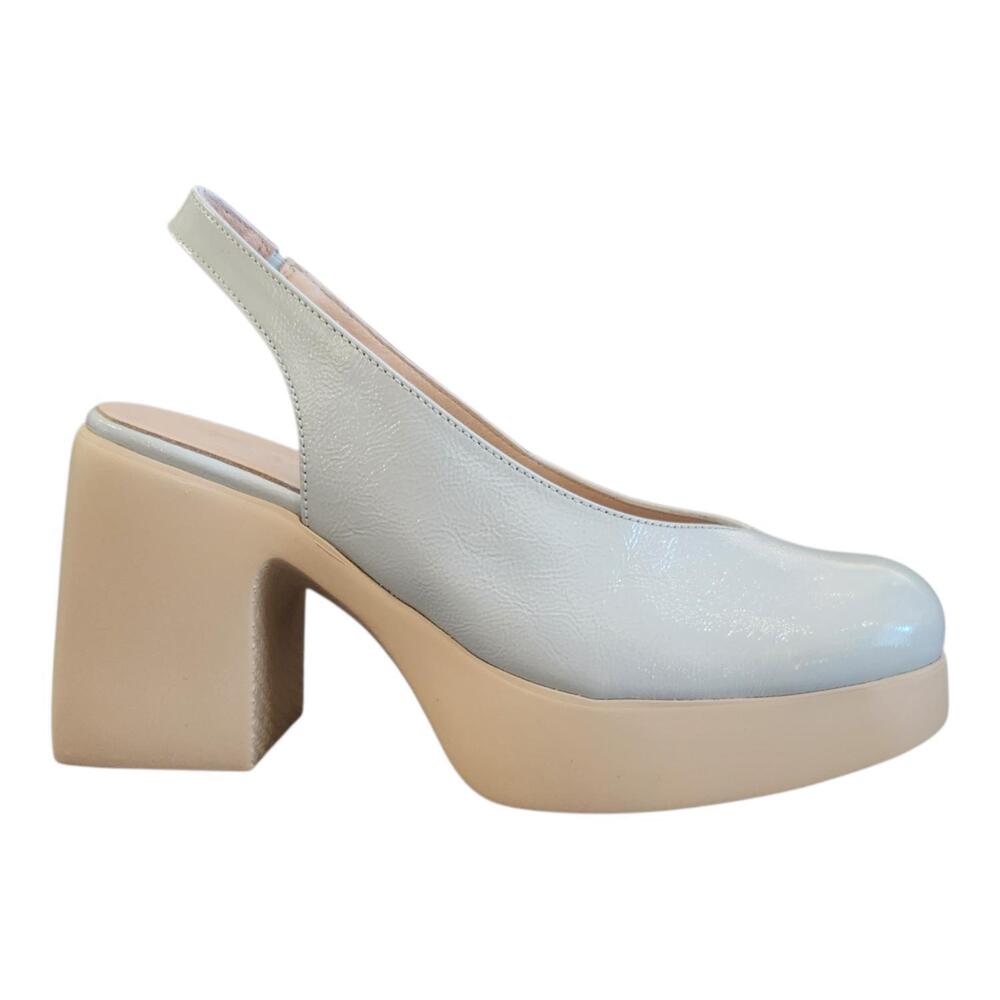 NEW WONDERS women's h-4990 leather heel in aura